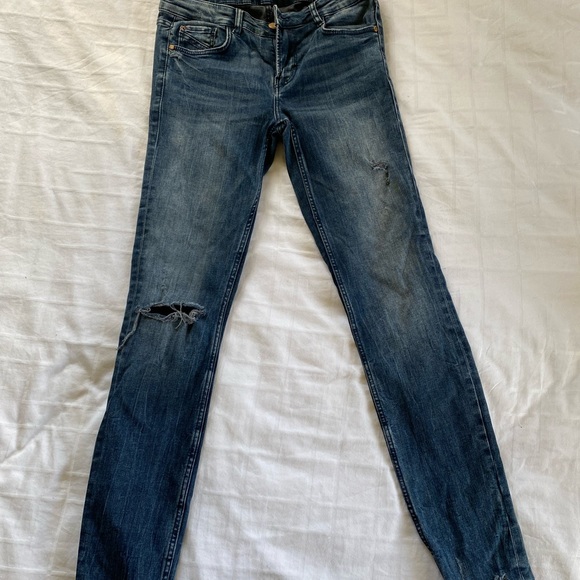 Zara Jeans straight - AU 6/8 - Picture 4 of 7